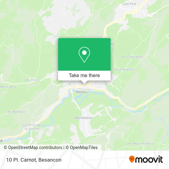 10 Pl. Carnot map