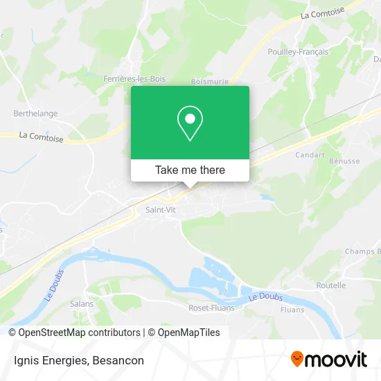 Ignis Energies map