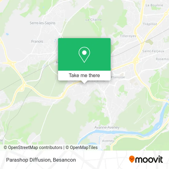 Parashop Diffusion map
