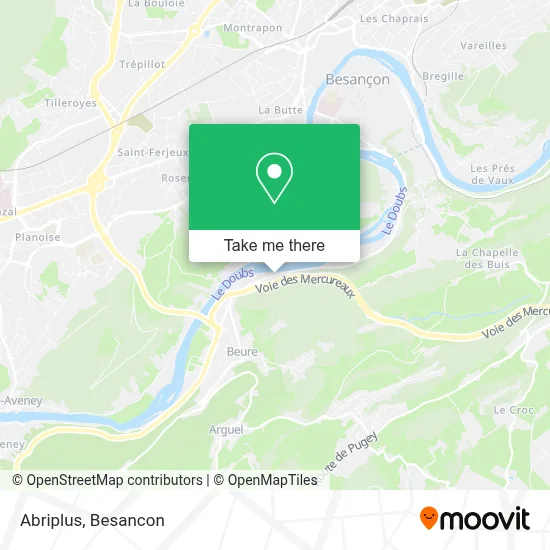 Abriplus map