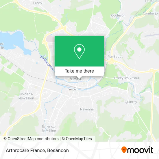 Arthrocare France map