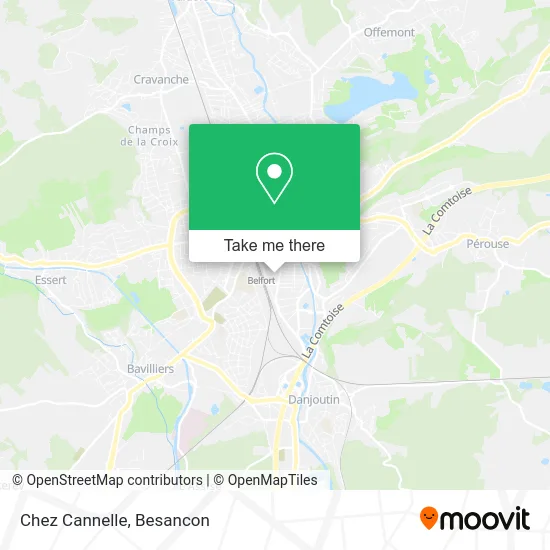 Chez Cannelle map