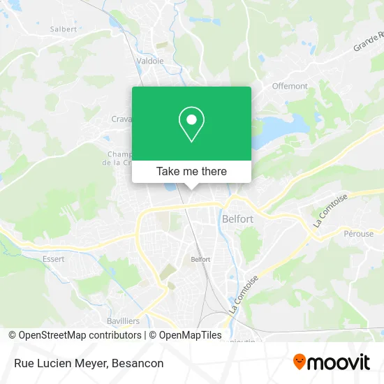 Rue Lucien Meyer map