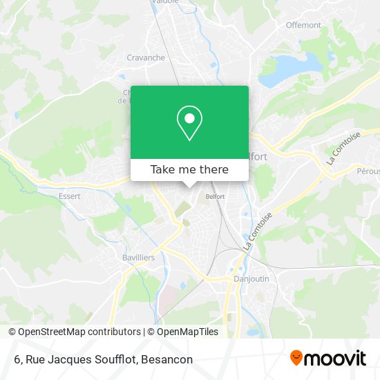 6, Rue Jacques Soufflot map