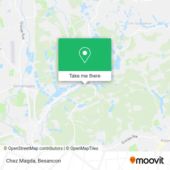 Chez Magda map