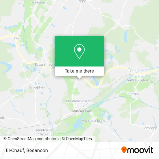 El-Chauf map