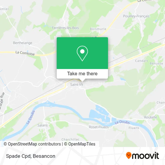 Spade Cpd map
