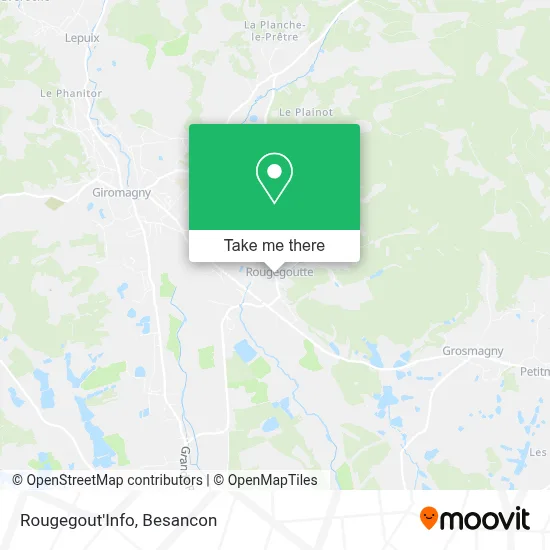 Rougegout'Info map
