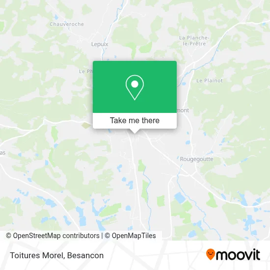 Toitures Morel map