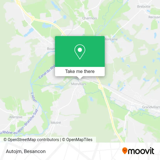 Autojm map