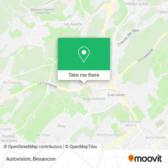 Autovision map