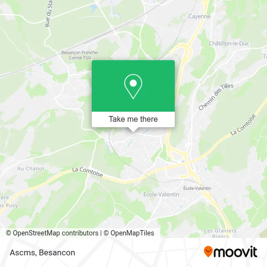 Ascms map