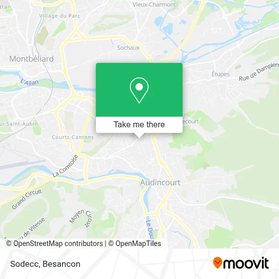 Sodecc map