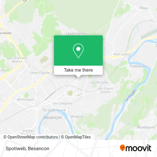 Spotiweb map
