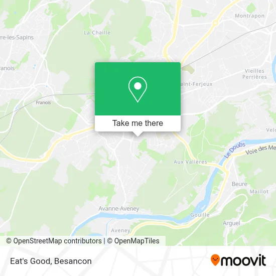 Eat's Good map
