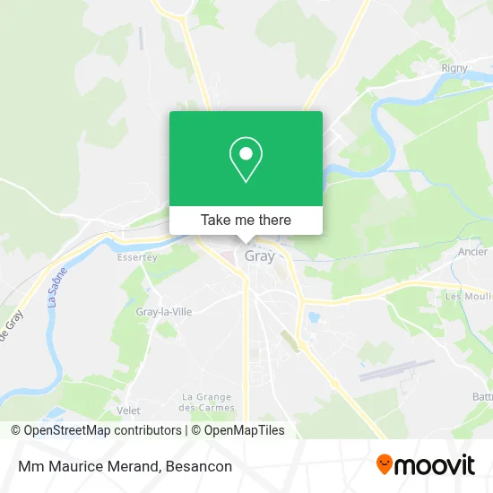 Mm Maurice Merand map
