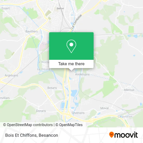 Bois Et Chiffons map