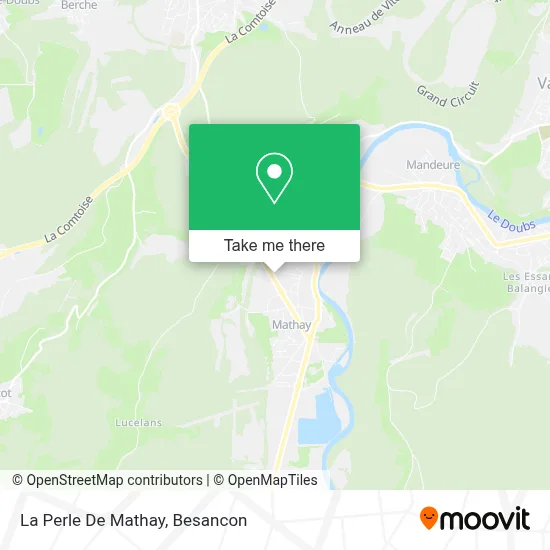 La Perle De Mathay map