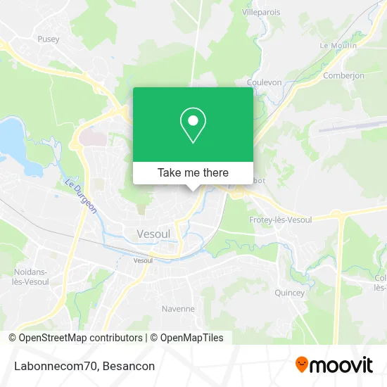 Labonnecom70 map