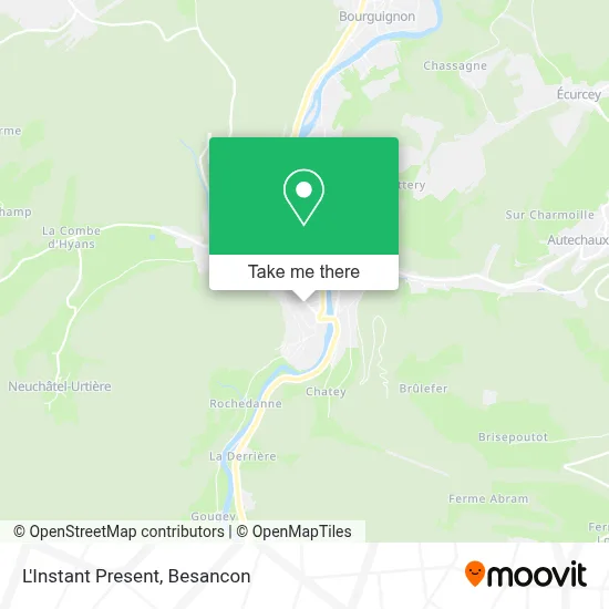 L'Instant Present map