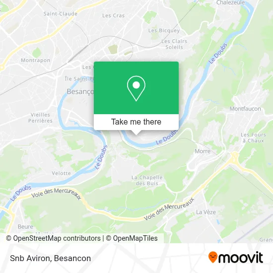 Snb Aviron map