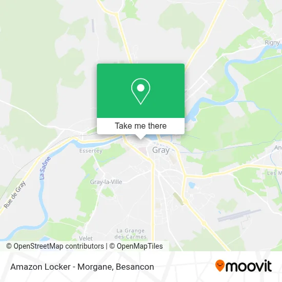 Amazon Locker - Morgane map