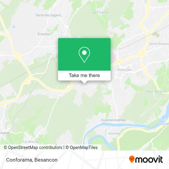 Conforama map