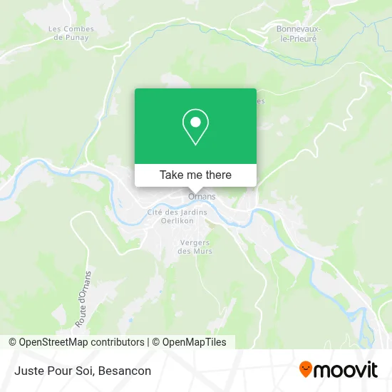 Juste Pour Soi map