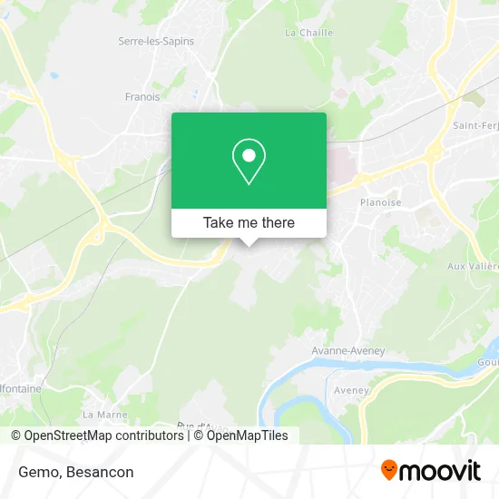 Gemo map