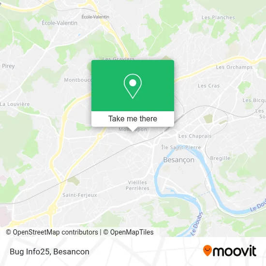Bug Info25 map