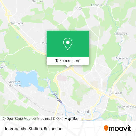 Station Intermarche map