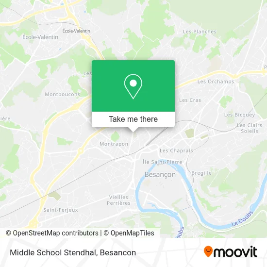 Middle School Stendhal map