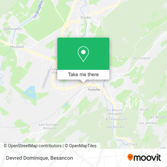 Devred Dominique map