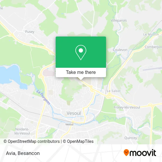 Avia map