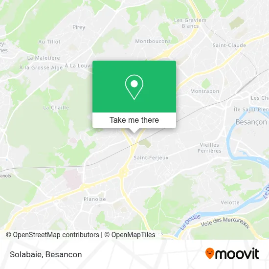 Solabaie map