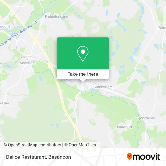 Delice Restaurant map