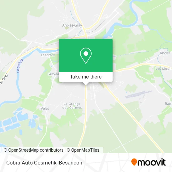 Cobra Auto Cosmetik map