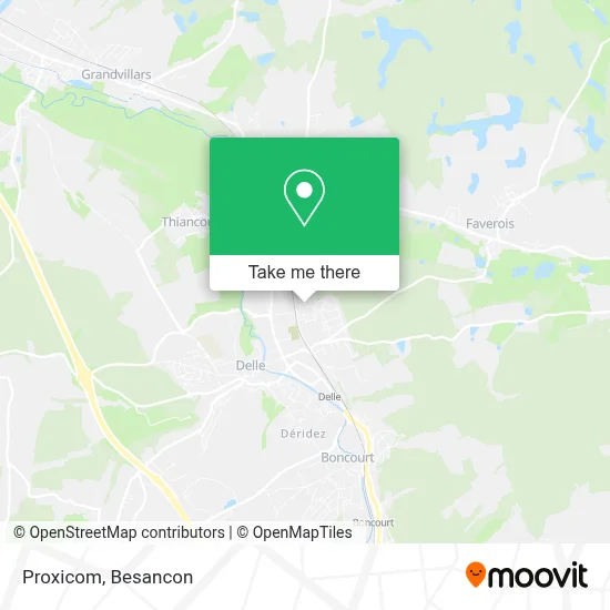 Proxicom map