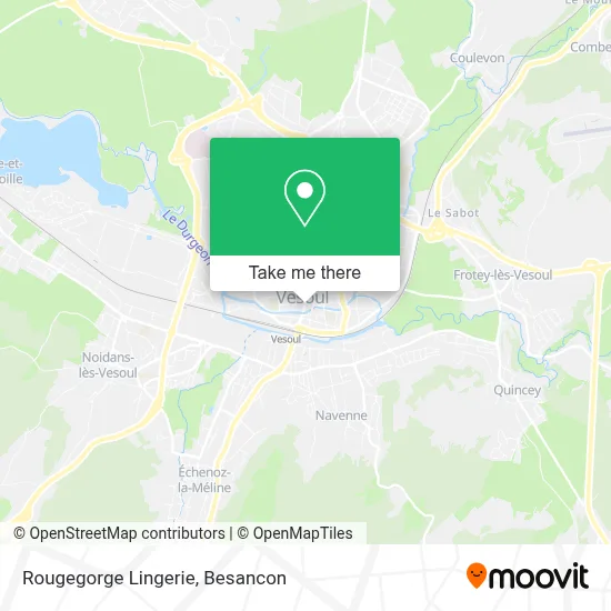 Rougegorge Lingerie map