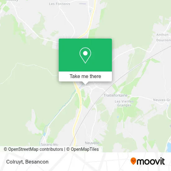 Colruyt map