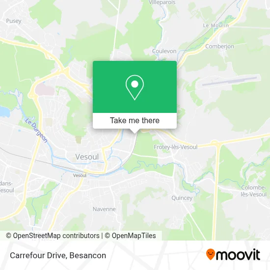 Carrefour Drive map