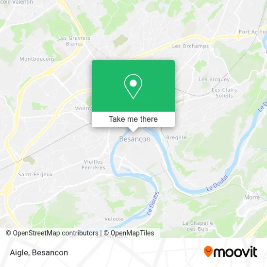Aigle map