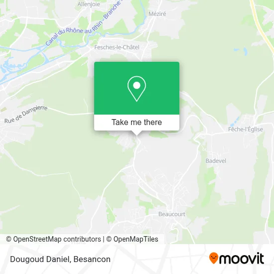 Dougoud Daniel map