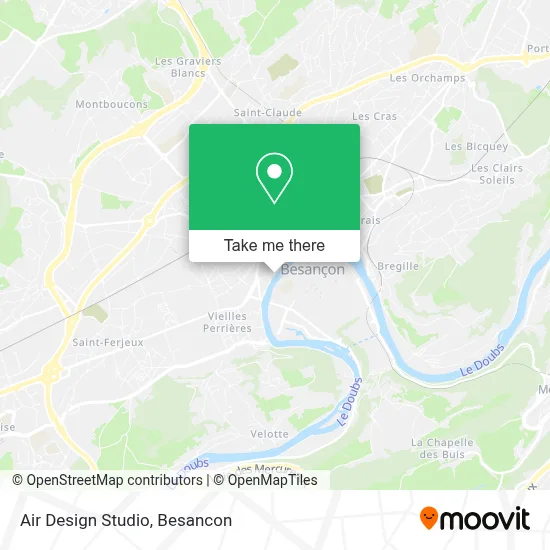 Air Design Studio map