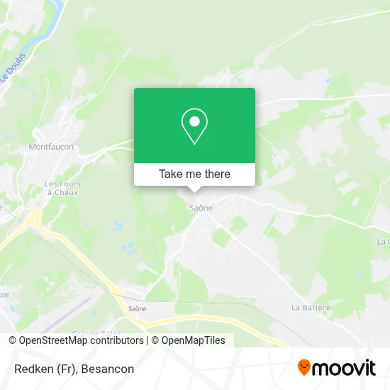 Redken (Fr) map
