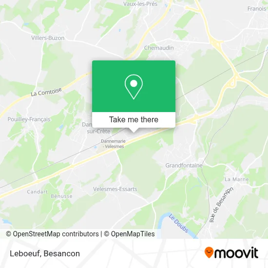 Leboeuf map