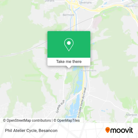 Phil Atelier Cycle map