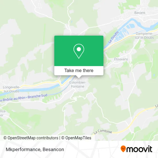 Mkperformance map