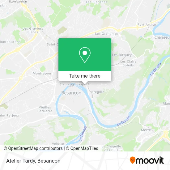 Atelier Tardy map
