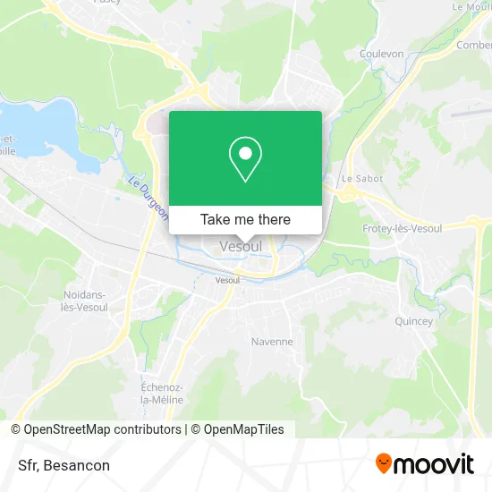 Sfr map